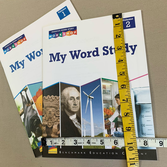 Homeschool Elementary Phonics My Word Study Benchmark Education Set Volumes 1&2 - Picture 12 of 12